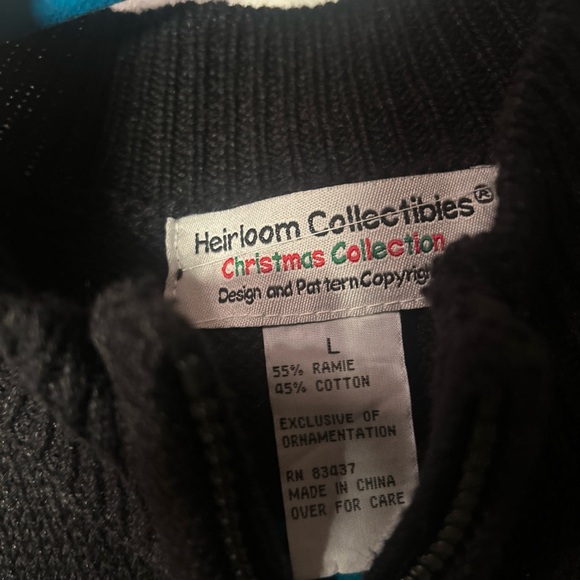 Vintage Christmas knit sweater Size L - Picture 4 of 6